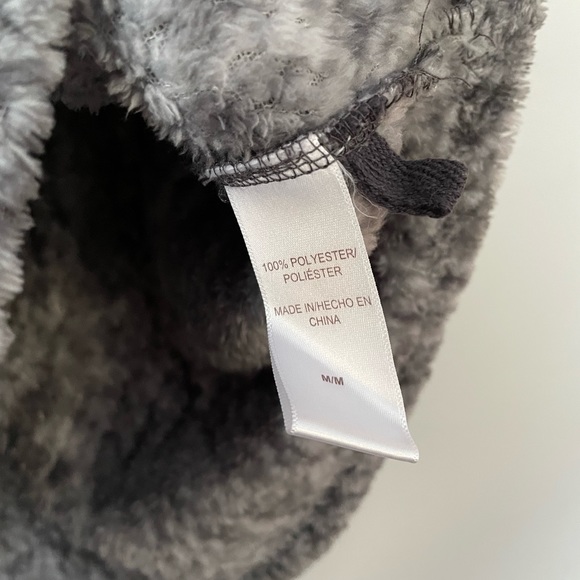 Stan Herman Women’s Grey Fleece Zip up Sweater M - Picture 4 of 4